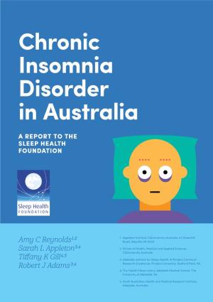 Chronic Insomnia Disorder in Australia