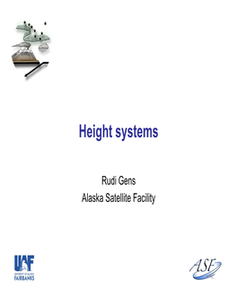 Height Systems