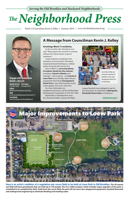 The Neighborhood Press ~ Summer 2019, Council Member Kevin J. Kelley