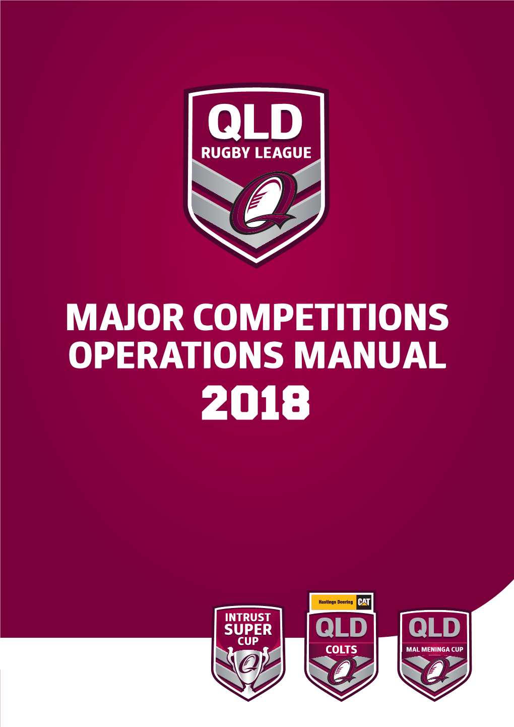 2018 Major Competitions Operations Manual