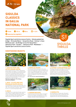 Sigulda Classics in Gauja National Park