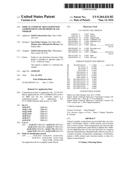 (12) United States Patent (10) Patent No.: US 9,364,424 B2 Caetano Et Al