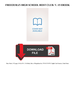 Ouran High School Host Club: V. 15 Free Ebook