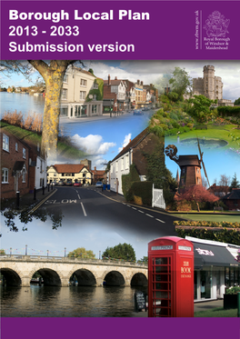 Borough Local Plan: Submission Version (2017) 1 Foreword