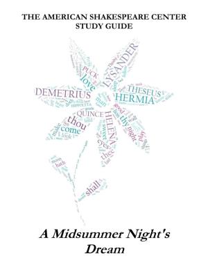 A Midsummer Night's Dream © 2015 American Shakespeare Center