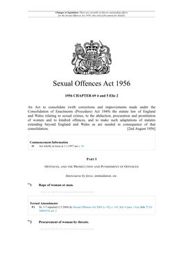 Sexual Offences Act 1956