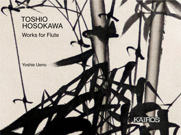 TOSHIO HOSOKAWA — Works for Flute