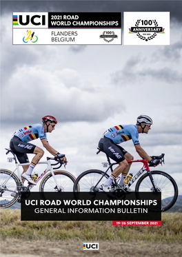 2021 Uci Road World Championships Flander I General Information Bulletin