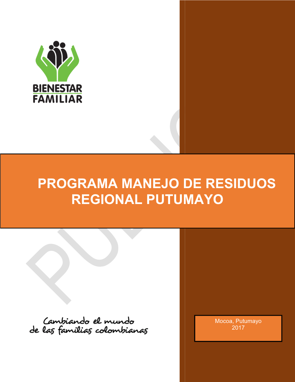 Programa Manejo De Residuos Regional Putumayo