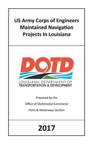 US Army Corps of Engineers Maintained Navigation Projects in Louisiana