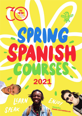 Instituto Cervantes Leeds Spring 2021 Spanish Courses