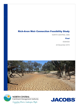 Rich-Avon Weir Connection Feasibility Study NORTH CENTRAL CMA