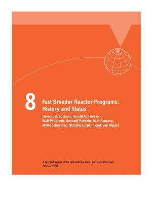 Fast Breeder Reactor Programs: 8 History and Status Thomas B
