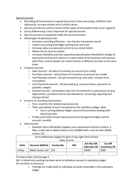 Special Journals • Recording All Transactions in a General Journal Is