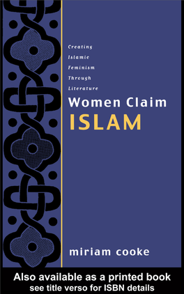 Creating Islamic Feminism Through Literature