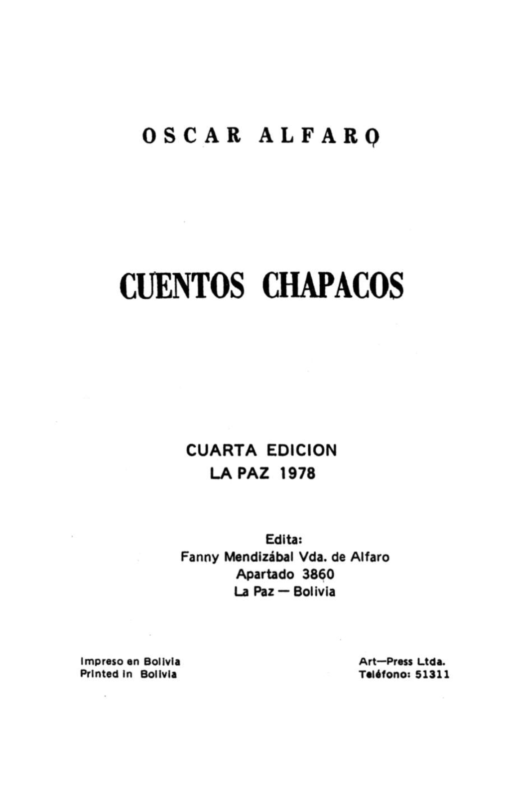 Cuentos Chapacos