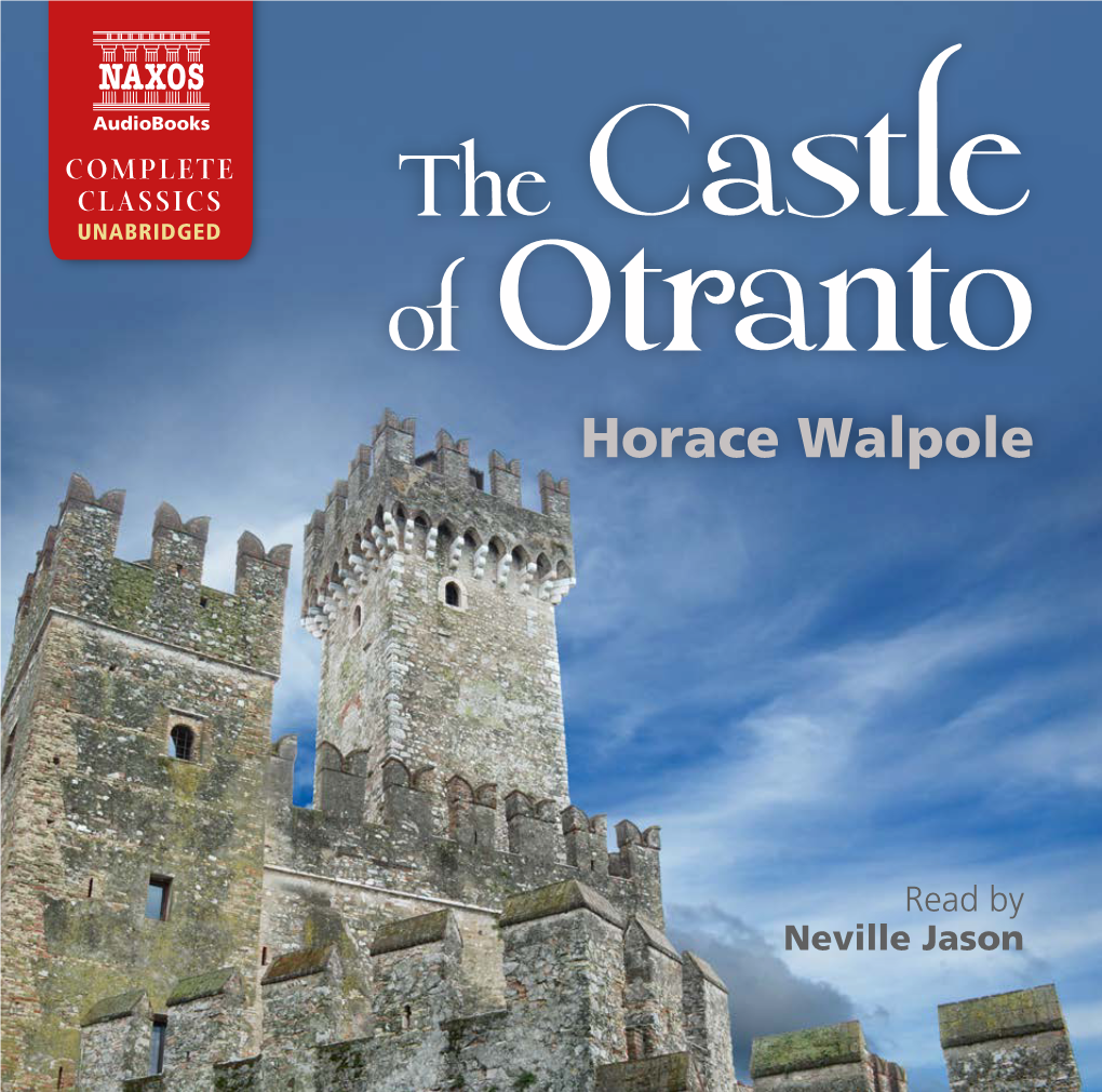 The Castle of Otranto Horace Walpole