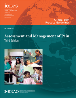 Assessment and Management of Pain Third Edition Disclaimer