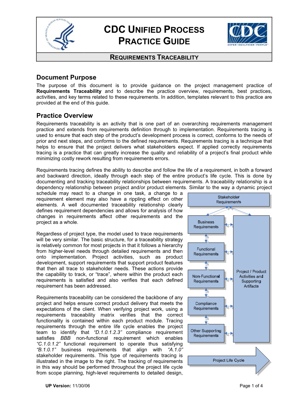 Requirements Traceability Practices Guide