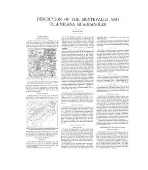 Description of the Montevallo And