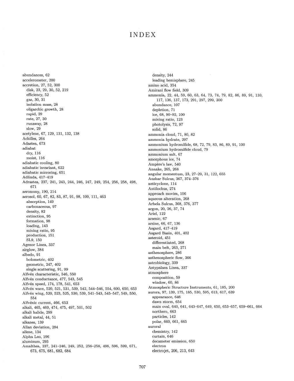 Abundances, 62 Accelerometer, 200 Accretion, 27, 52, 300 Disk, 23