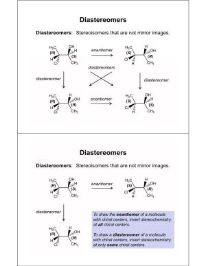 Diastereomers Diastereomers