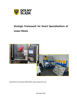 Strategic Framework for Smart Specialisations of Lower Silesia