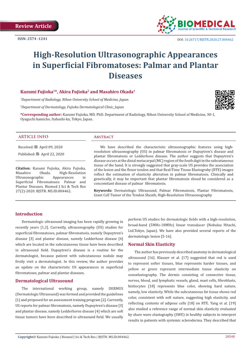 Palmar and Plantar Diseases