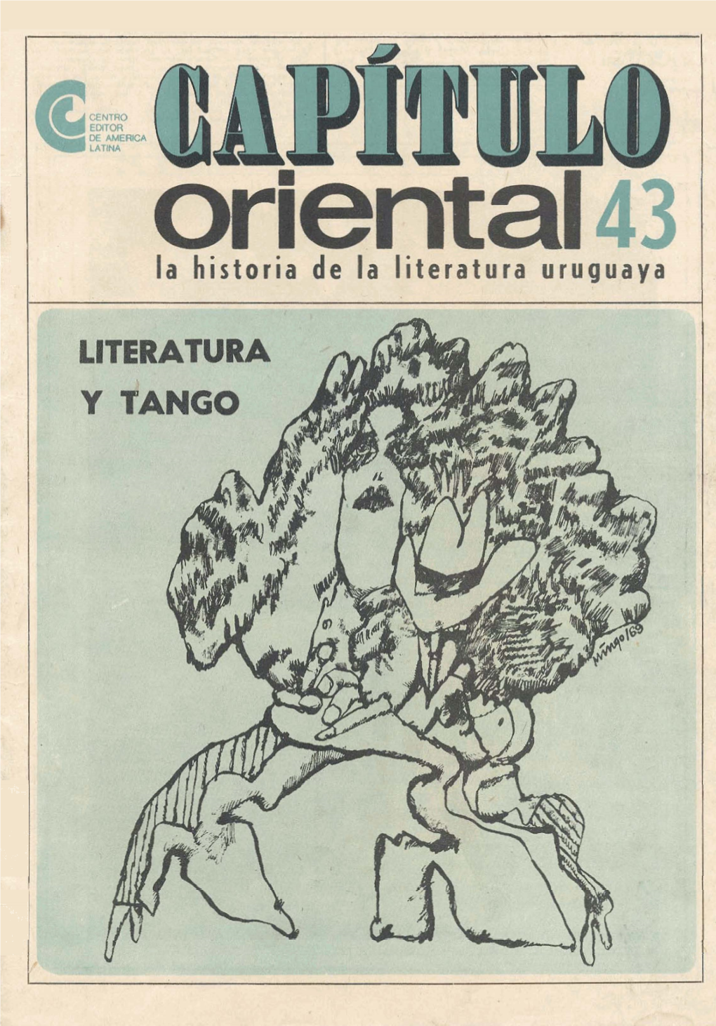 Literatura Y Tango "Biblioteca Ijruruara Fundameiital '