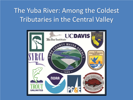 The Yuba River: Among the Coldest Tributaries in the Central Valley Four Questions