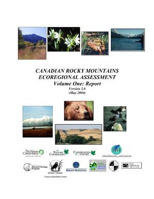 A. Canadian Rocky Mountains Ecoregional Team