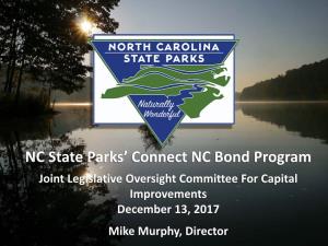 NC State Parks' Connect NC Bond Program