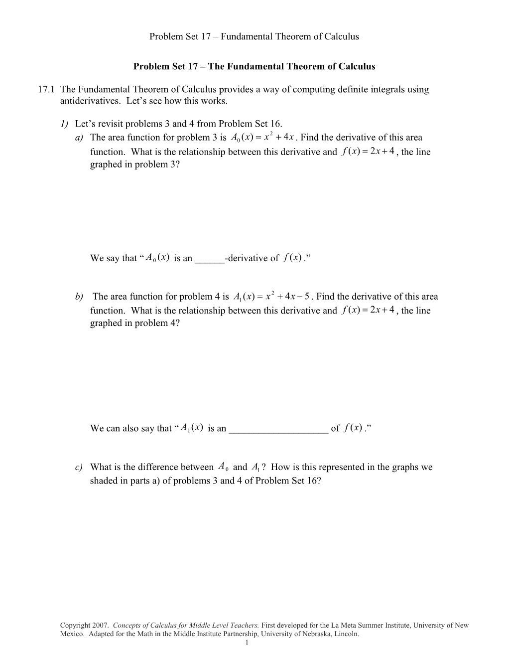 There Is a Relationship Between Integrals and Derivatives That Most See As Shocking