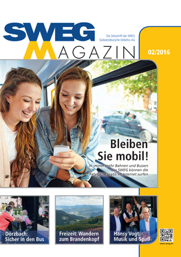 SWEG Magazin 2016 02.Pdf [3.1