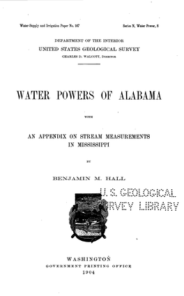 Water Powers of Alabama