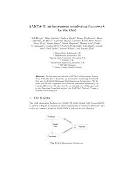 SANTA-G: an Instrument Monitoring Framework for the Grid