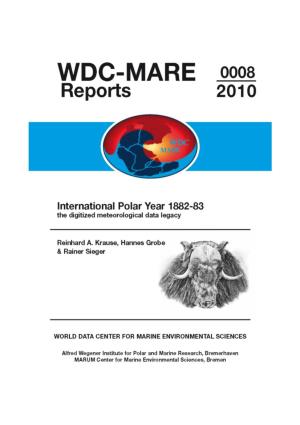International Polar Year 1882-1883-The Digitized