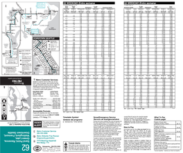 King County Metro Schedule [PDF]