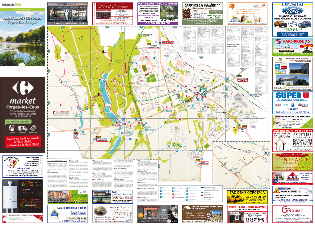 Liste Des Lieux Publics, Résidences, Hôtels