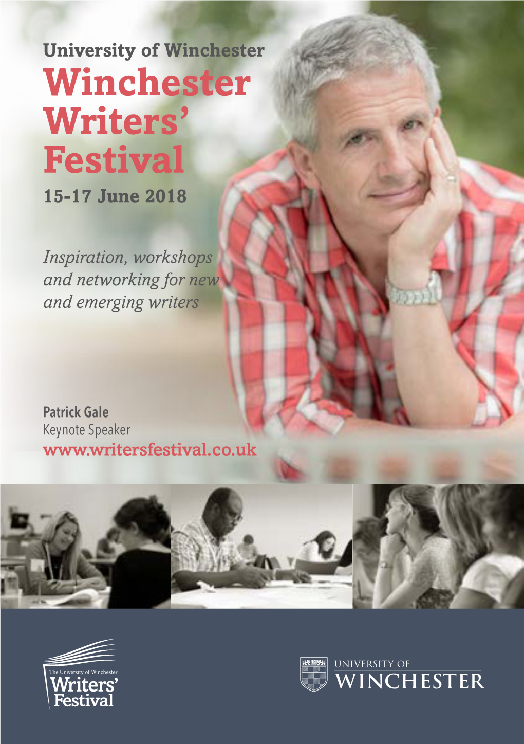 University of Winchester Winchester Writers’ Festival 15-17 June 2018