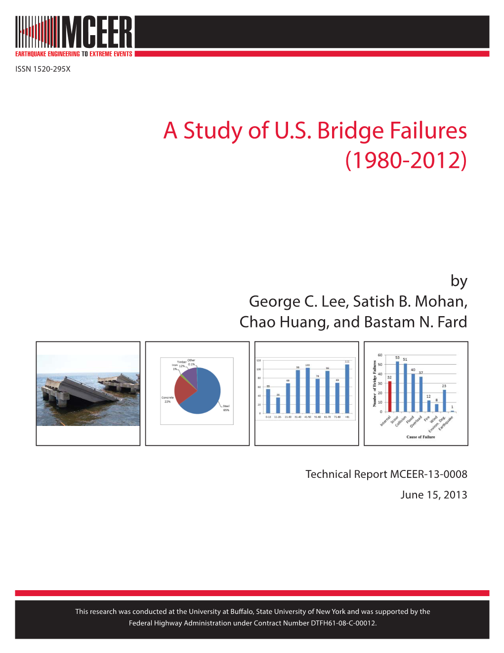 A Study of U.S. Bridge Failures (1980-2012)