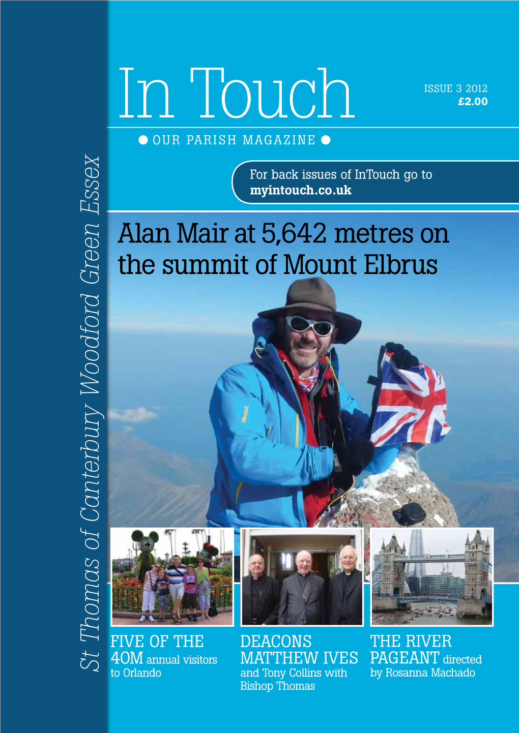 Alan Mair at 5,642 Metres on the Summit of Mount Elbrus Woodford Green Essex Woodford Y of Canterbur