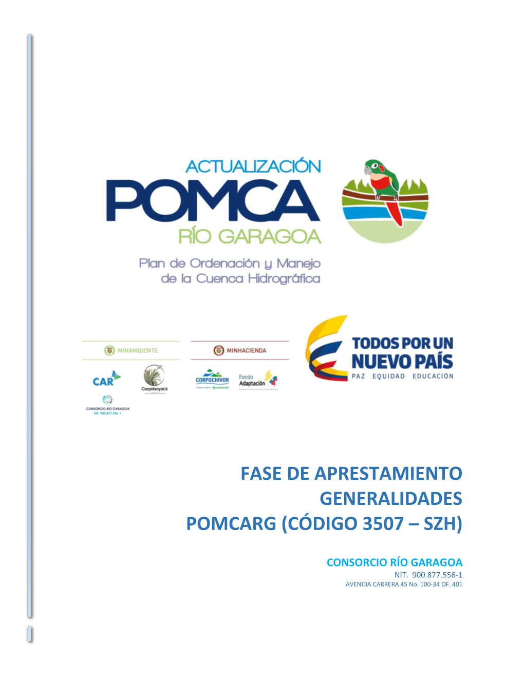 Generalidades Pomcarg (Código 3507 – Szh)