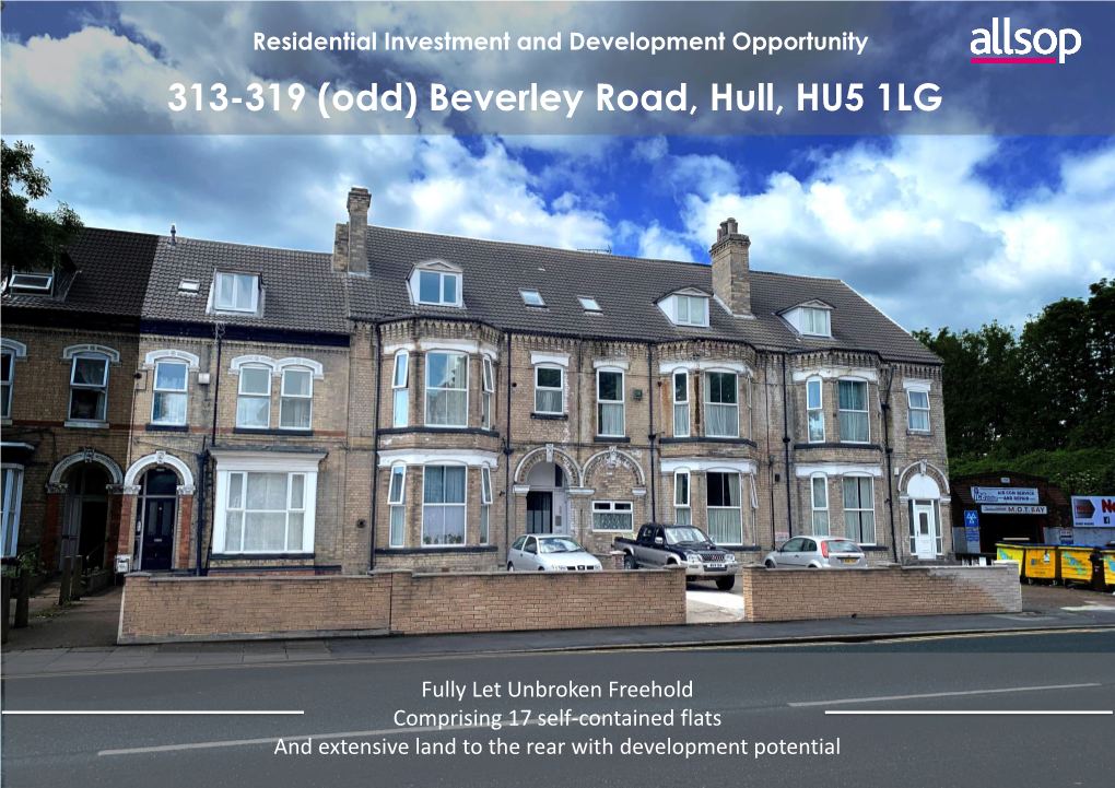 Beverley Road, Hull, HU5 1LG