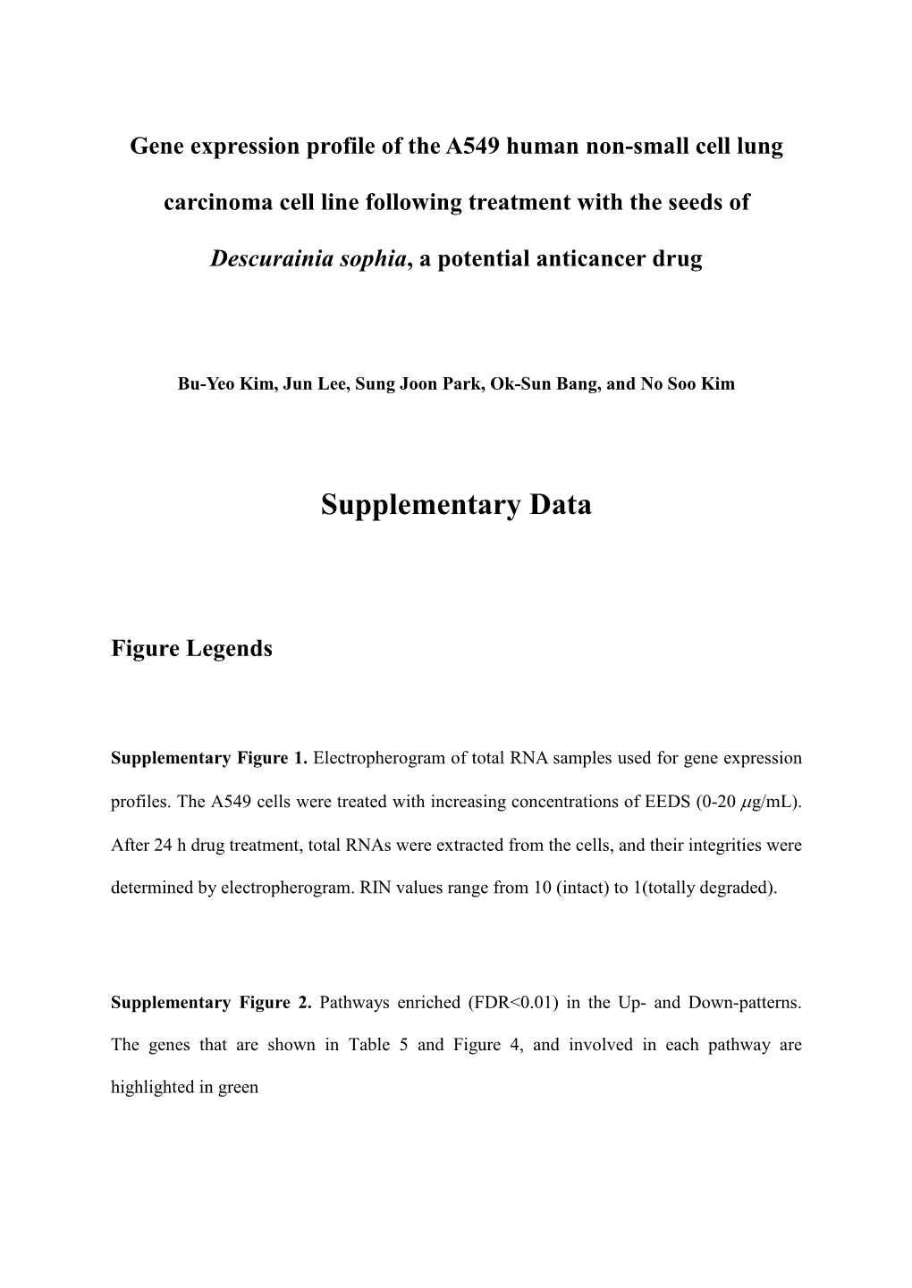 Supplementary Data