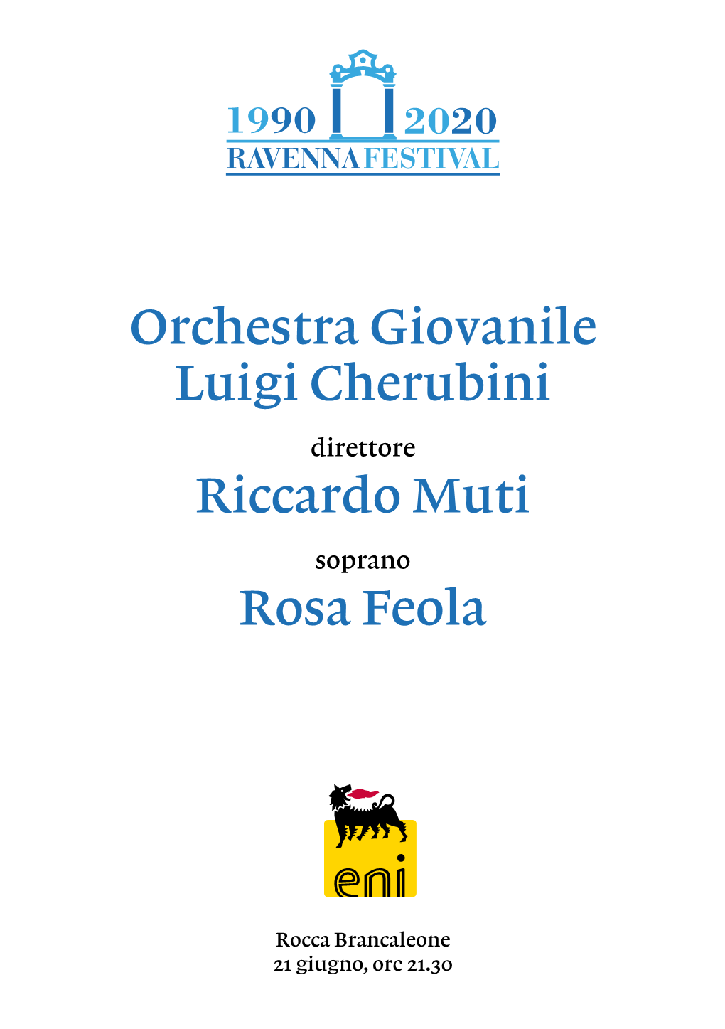 Orchestra Giovanile Luigi Cherubini Riccardo Muti Rosa Feola