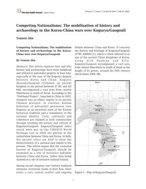 The Mobilisation of History and Archaeology in the Korea-China Wars Over Koguryo/Gaogouli