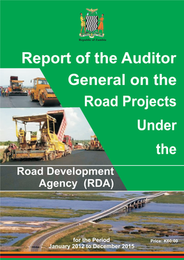 General on the Report of the Auditor