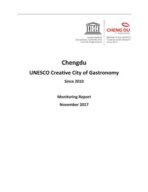 Chengdu UNESCO Creative City of Gastronomy Since 2010