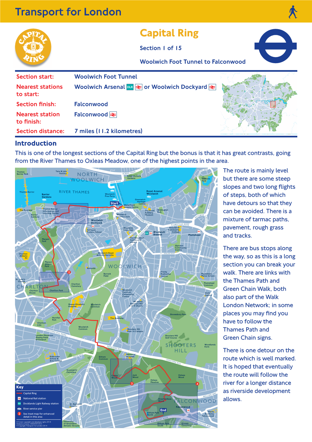 Capital Ring Section 1 of 15